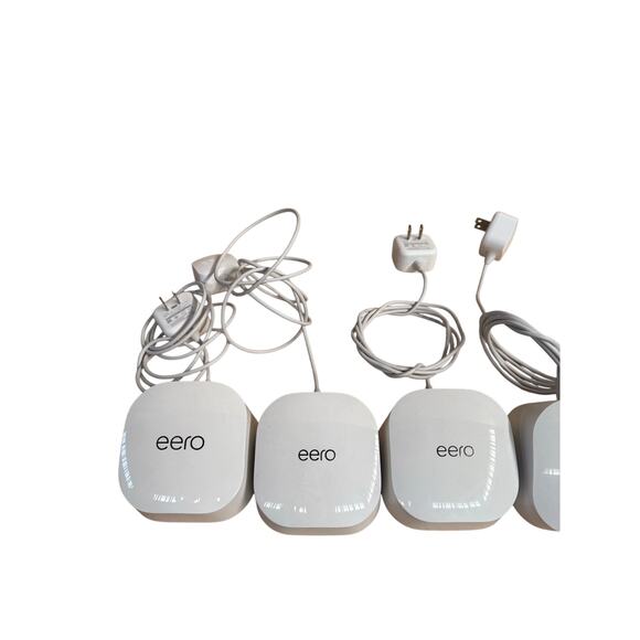 EEro pro wifi system tri band mesh wifi router 4 pack white square - Picture 2 of 10